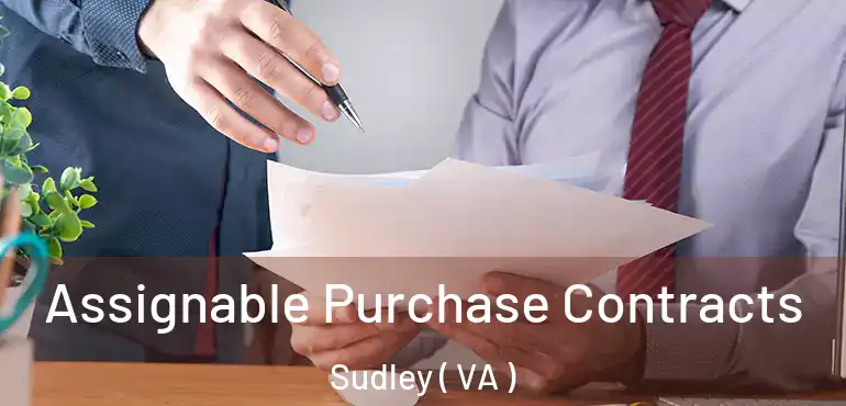  Assignable Purchase Contracts Sudley ( VA )