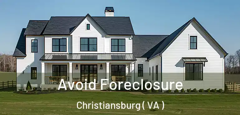  Avoid Foreclosure Christiansburg ( VA )