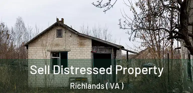  Sell Distressed Property Richlands ( VA )