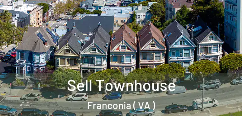 Sell Townhouse Franconia ( VA )
